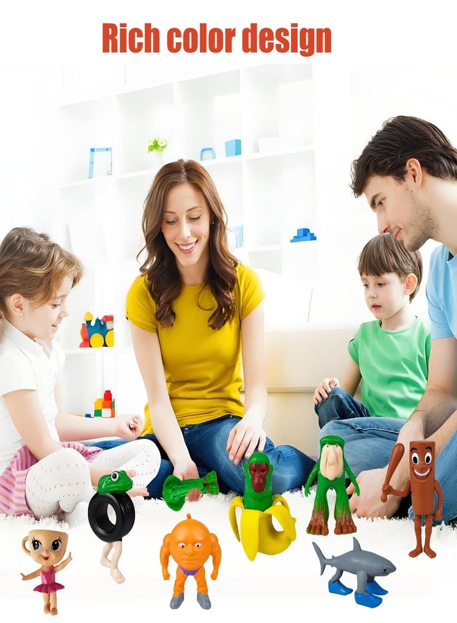 CartHome مجموعة كارت هوم المكونة من 8 قطع من المنحوتات المكتبية، ديكور طاولة، تحف مكتبية، زينة سطح المكتب مصممة للكتب، تماثيل فريدة، مناسبة للمنازل والمكاتب - Image 5